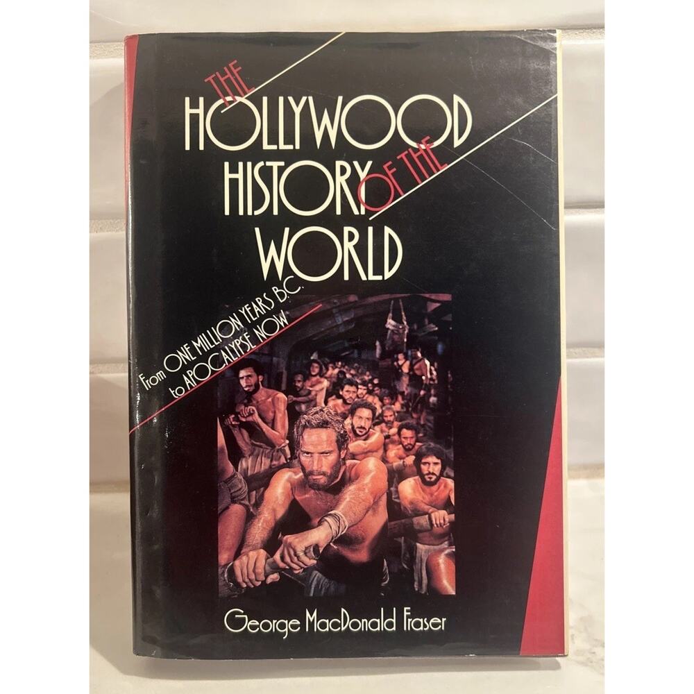 Vtg 1988 The Hollywood History of the World Hardcover by Fraser George Macdonald